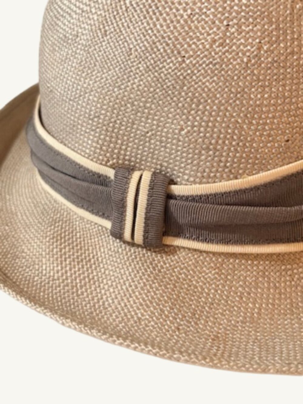Vintage Designer’s Touch Straw Wide Brim Sun Hat owned by Jo Ann Allen Boyce - Picture 3 of 6